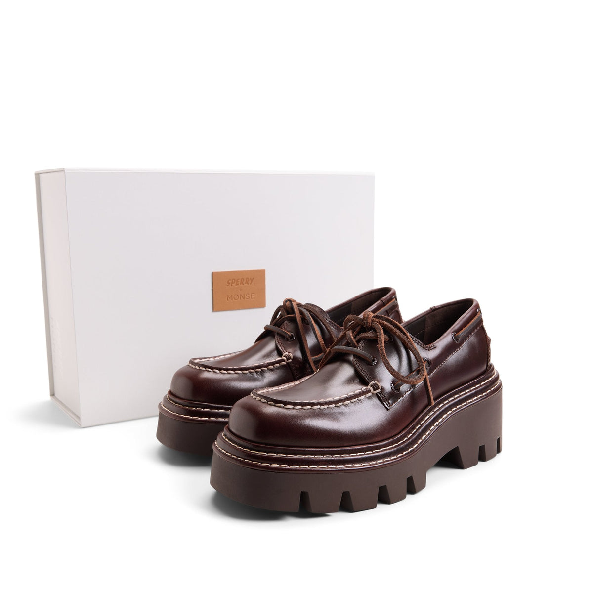 Sperry x MONSE Authentic Original™ 2-Eye Lug Boat Shoe image 7