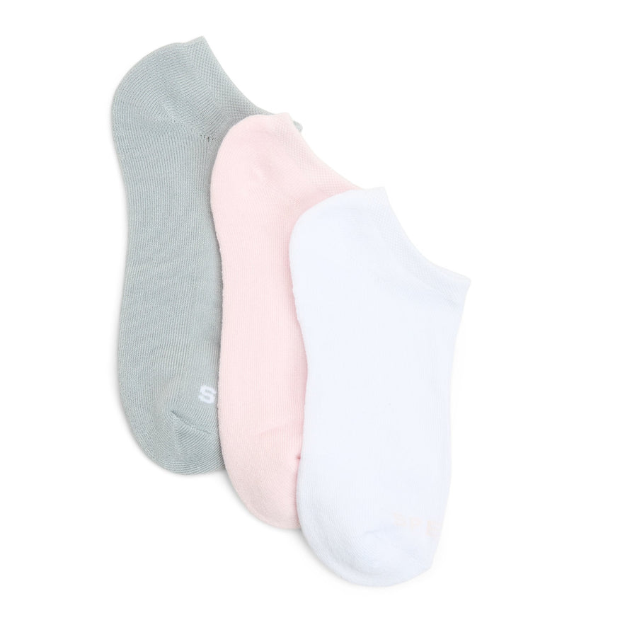 Ladies 3-Pack No-Show Socks image 1